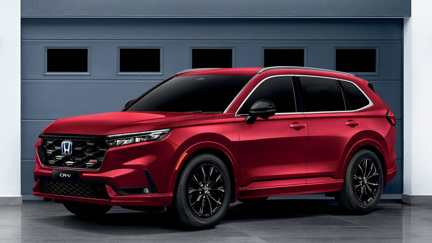 2026 Honda CR-V TrailSport Rugged Front Grille & LED Headlights